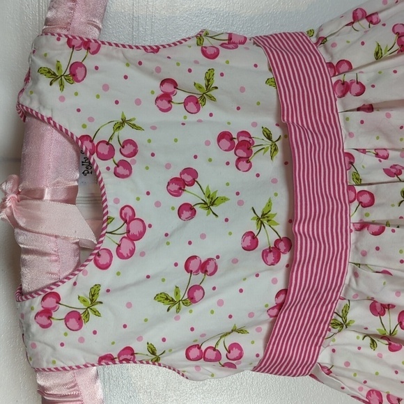 Polly & Friends Cherry Print Summer Dress - Picture 2 of 8